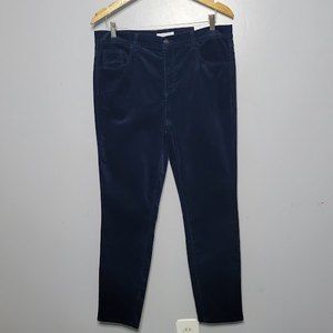🌿 LOFT NWT Blue Velvet Skinny Jeans - Size 12